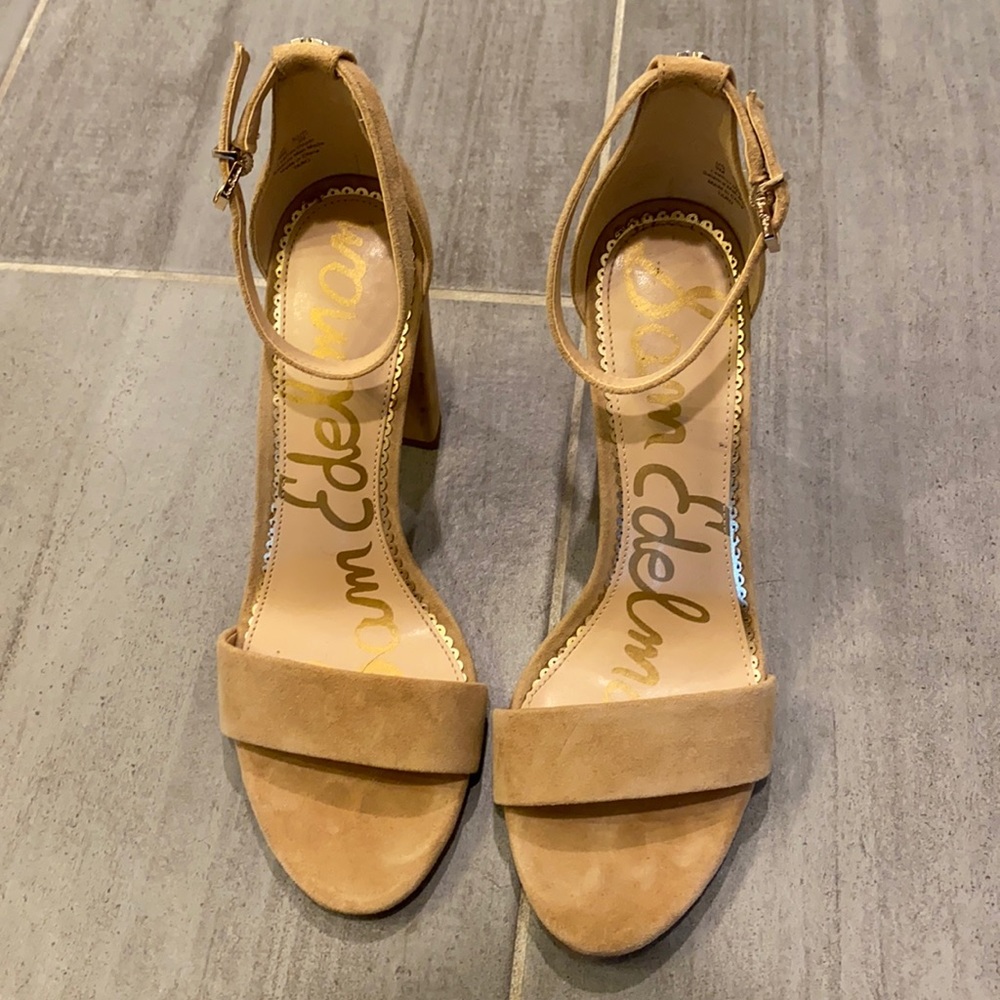 Like new Sam Edelman suede heels